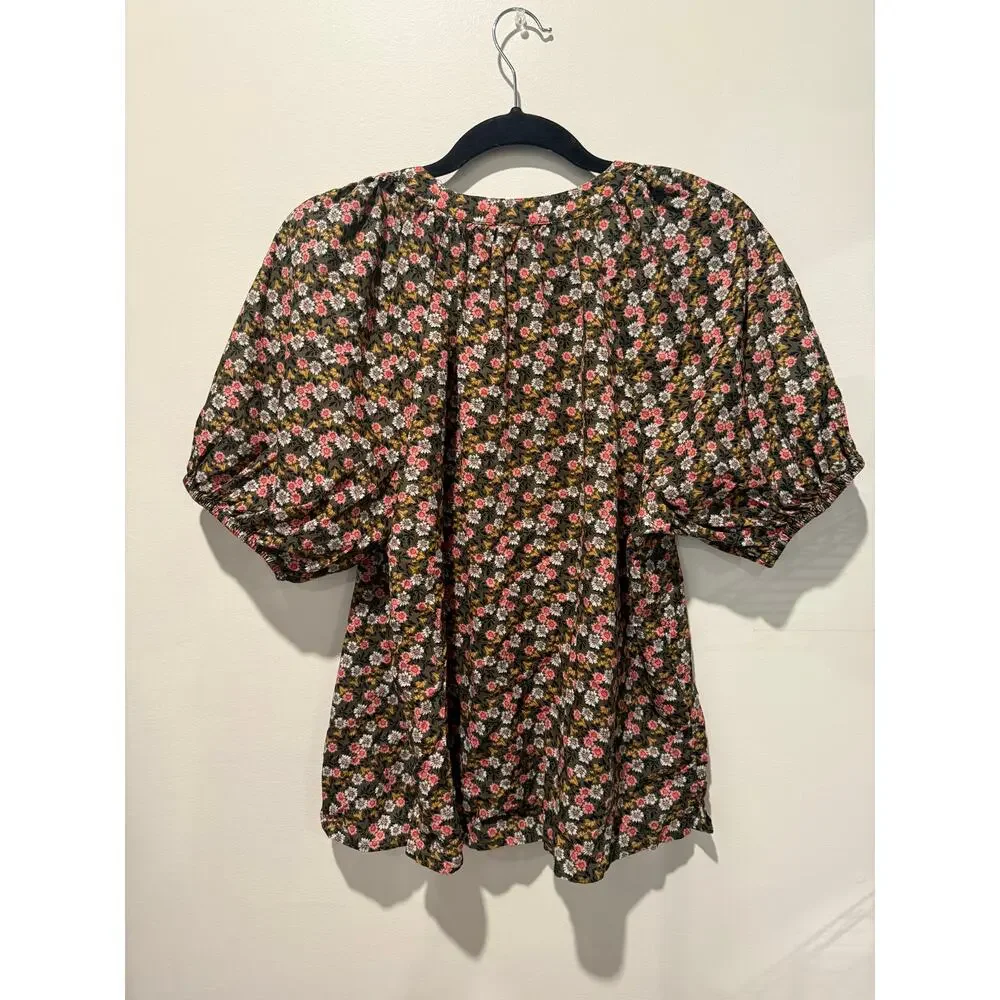 LOFT Floral Blouse